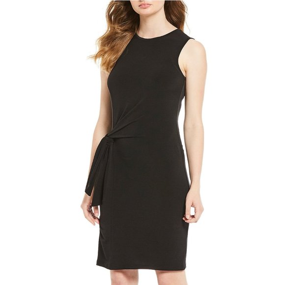 MICHAEL Michael Kors Dresses & Skirts - NWT Michael Kors Black Twist-Front Jersey Dress